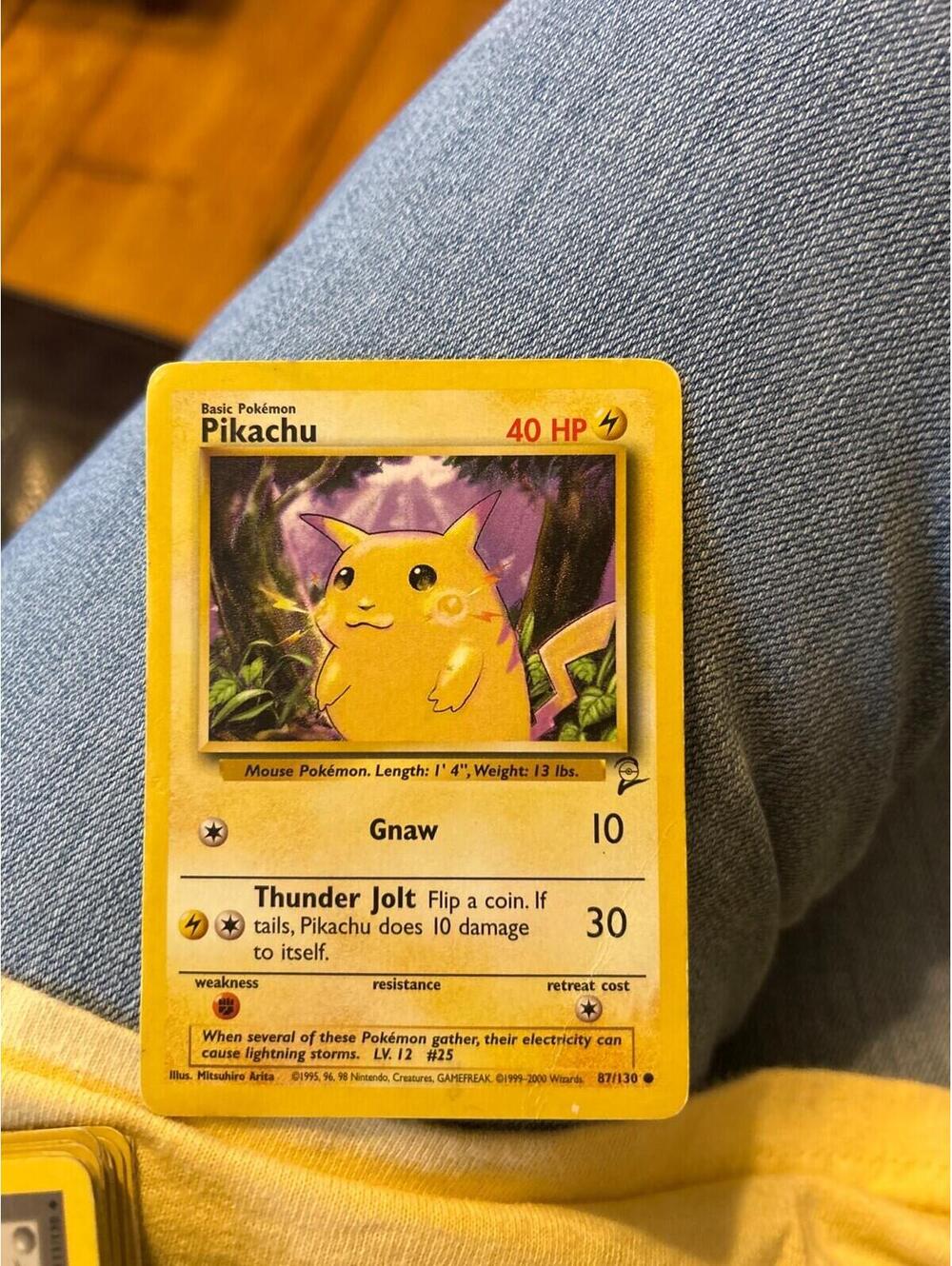 Pikachu 087/130 Base Set 2 Regular [COPY]